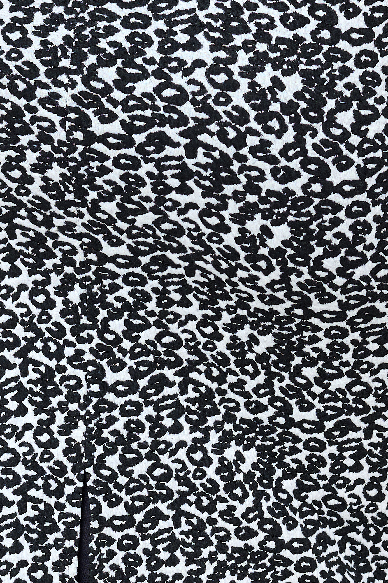 Φούστα Pencil Ζακάρ Leopard Violet